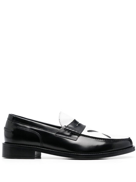 Stefan Cooke Slashed Leather Loafers – The Business Fashion
