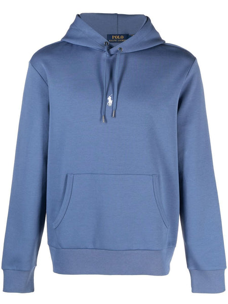 Logo-Embroidered Cotton Hoodie