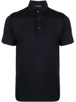 Spread-Collar Polo Shirt