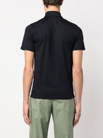 Spread-Collar Polo Shirt