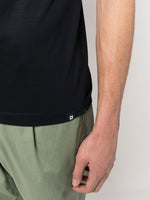 Spread-Collar Polo Shirt