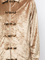 Reversible Crushed-Velvet Jacket