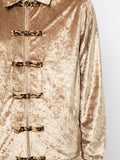 Reversible Crushed-Velvet Jacket