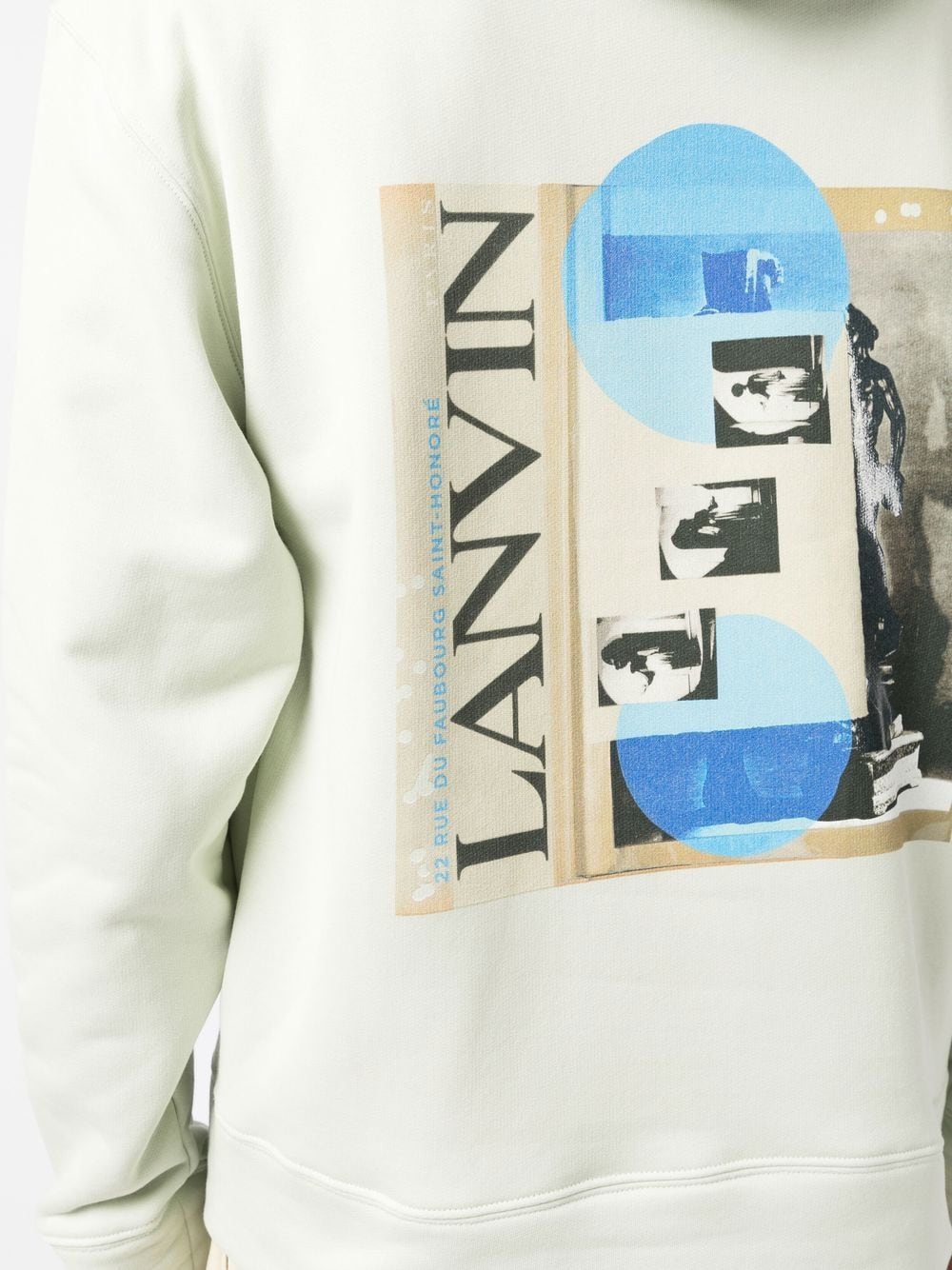 Graphic-Print Cotton Hoodie