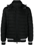 Quilted-Finish Padded Jacket