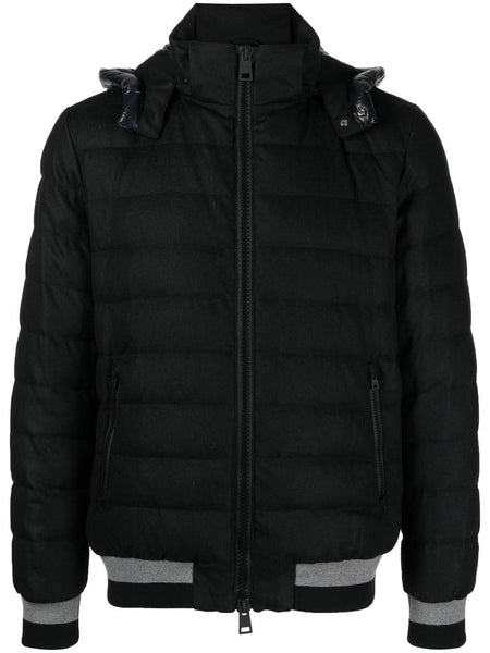 Quilted-Finish Padded Jacket