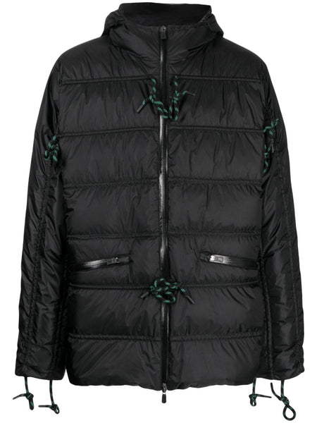 Zipped Hooded Padded Jacket