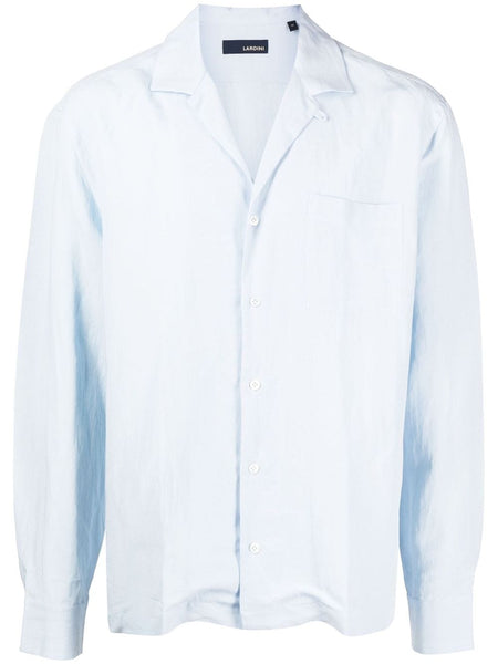 Long-Sleeve Plain Shirt