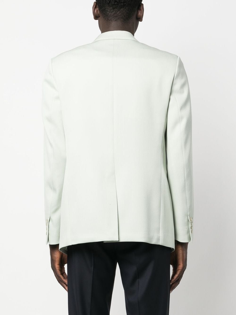 Single-Breasted Wool Blazer
