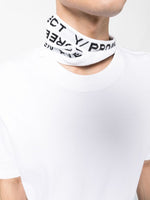 Logo-Tape Cut-Out T-Shirt