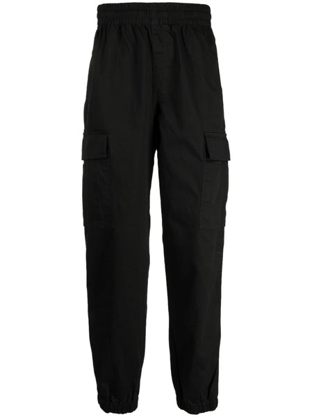 Logo-Patch Tapered Trousers