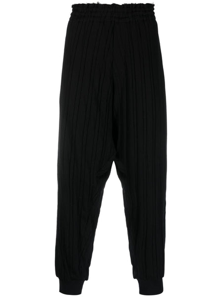 Raw-Cut Track Pants