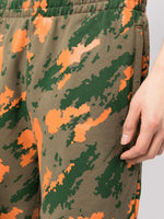 Camouflage-Print Cotton Bermuda Shorts
