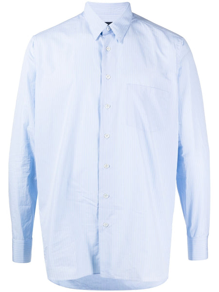 Pinstripe-Print Cotton Shirt