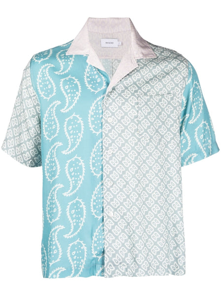 Bandana-Print Short-Sleeved Shirt