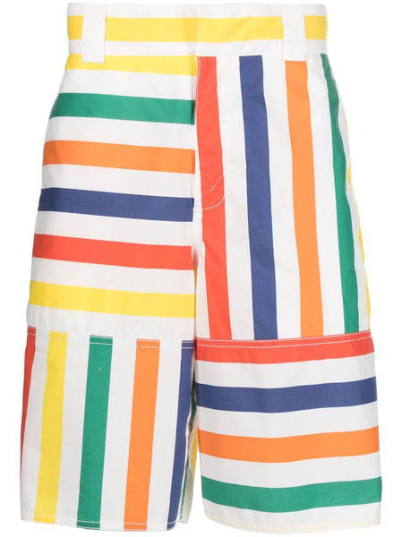 Stripe-Print Shorts