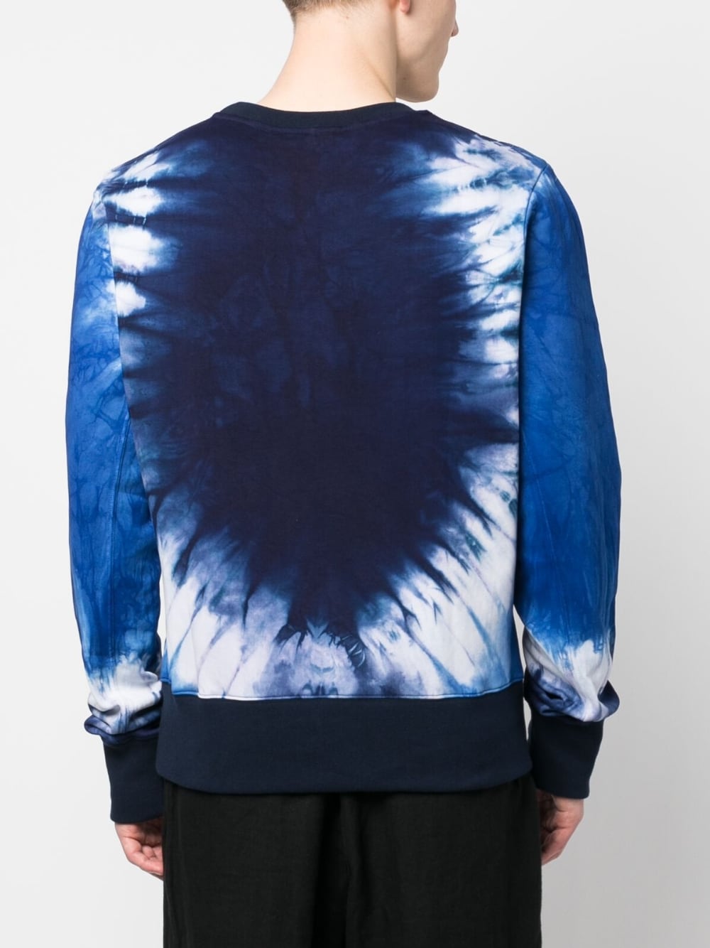 Tie-Dye Logo-Embroidered Sweatshirt