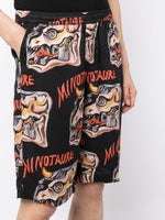 "Minotaure" Bermuda Shorts