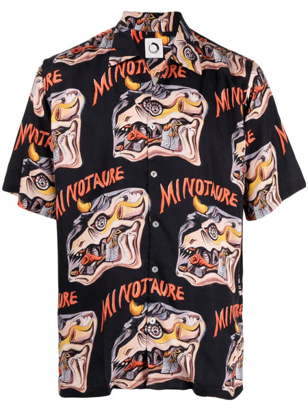 "Minotaure" Short-Sleeve Shirt