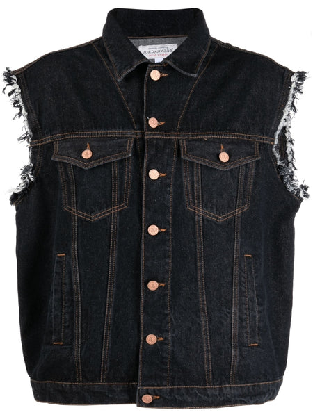 Union Jack Denim Gilet