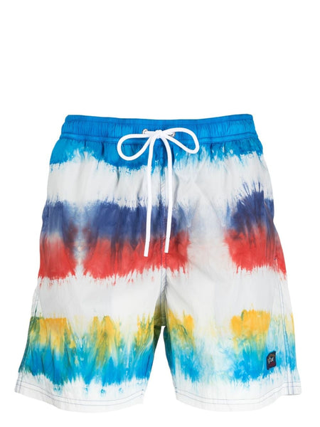 Tie-Dye Print Swim Shorts
