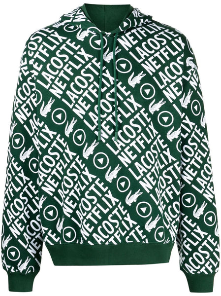 Graphic-Print Cotton Hoodie