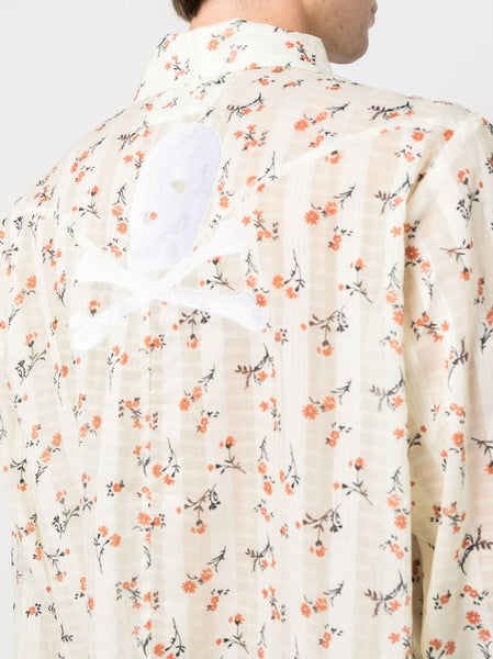 Floral-Print Long-Sleeve Shirt