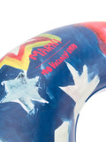 Graphic-Print Inflatable Floater