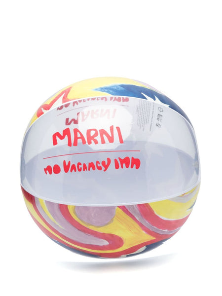 Graphic-Print Inflatable Ball