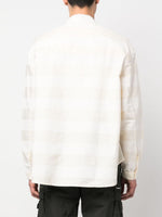 Stripe-Pattern Cotton Shirt