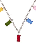 Gummy-Bear Pendants Necklace