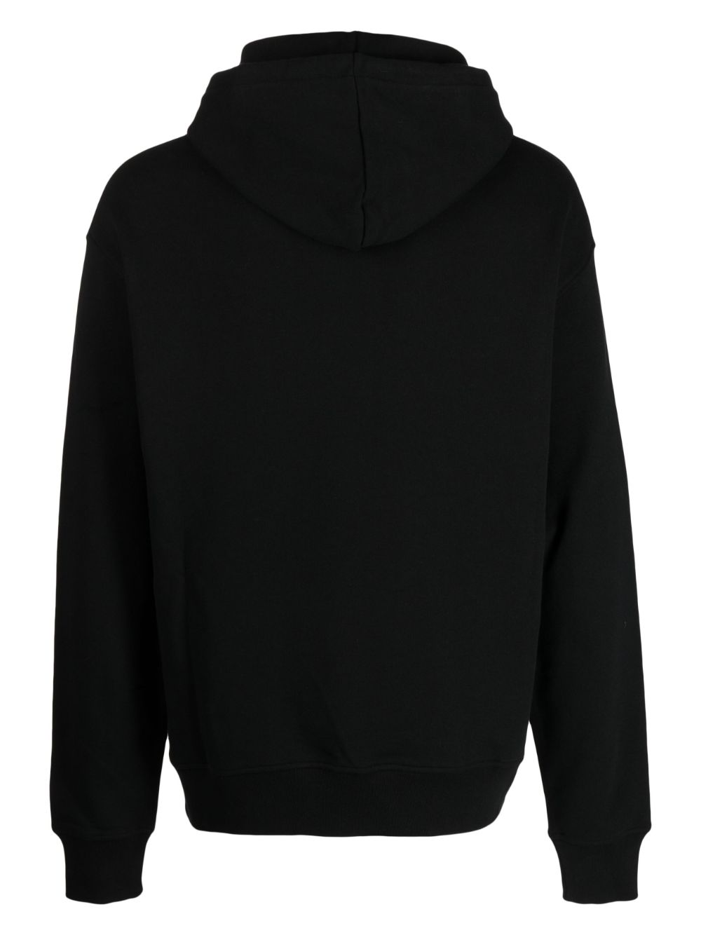 Running Dog Rib-Trimmed Hoodie
