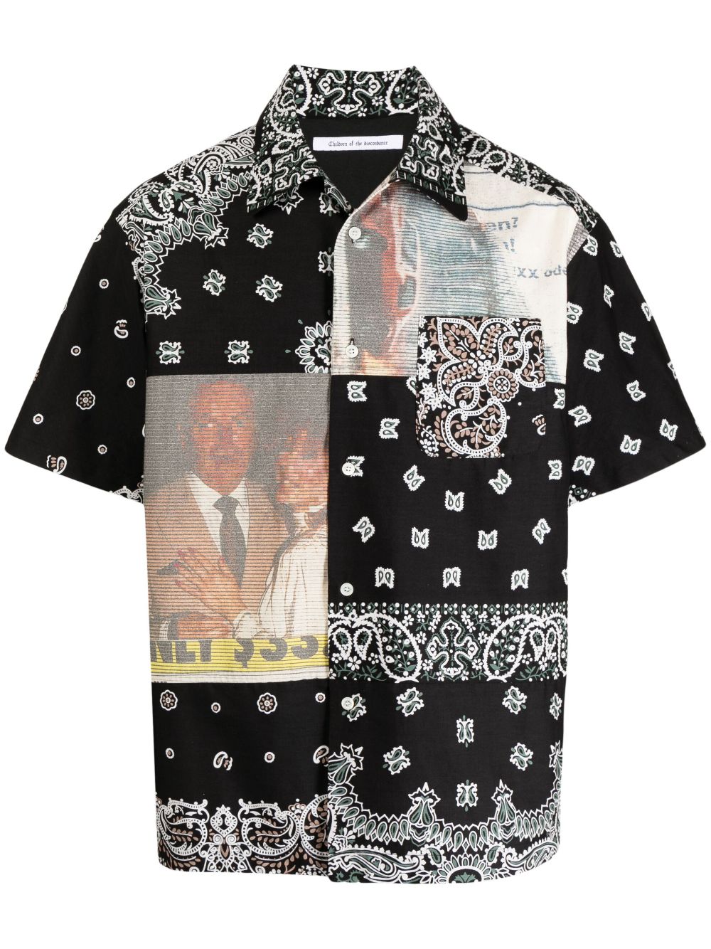 Bandana-Print Cotton Shirt