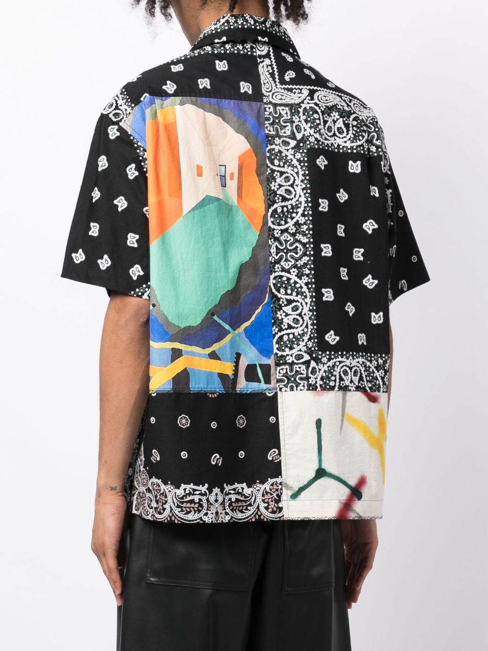 Bandana-Print Cotton Shirt