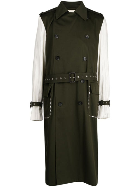 Echo Panelled Trench Coat