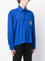 Embroidered Long-Sleeve Shirt