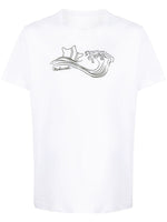 Embroidered-Motif Organic-Cotton T-Shirt