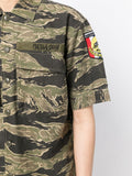 Camouflage-Print Short-Sleeve Shirt