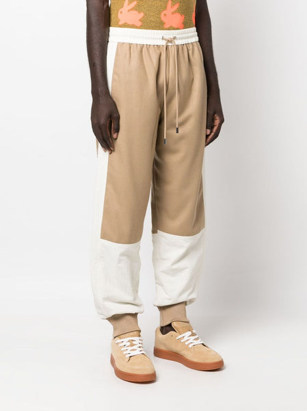 Colour block track sales pants