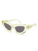 Transparent Cat-Eye Sunglasses