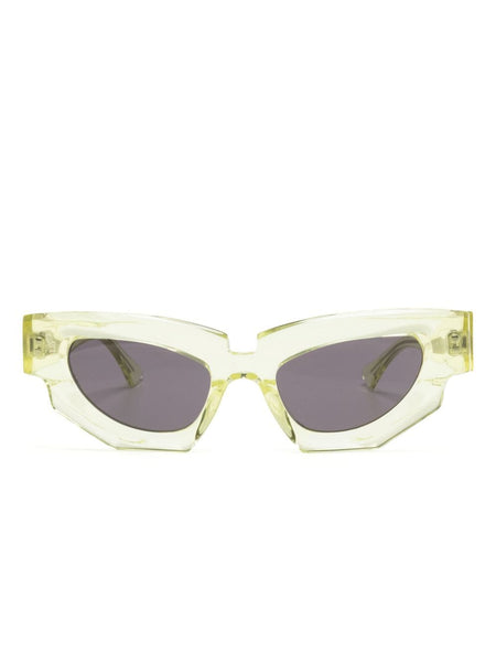 Transparent Cat-Eye Sunglasses