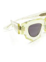 Transparent Cat-Eye Sunglasses