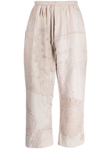 Gerald Linen Cropped Trousers