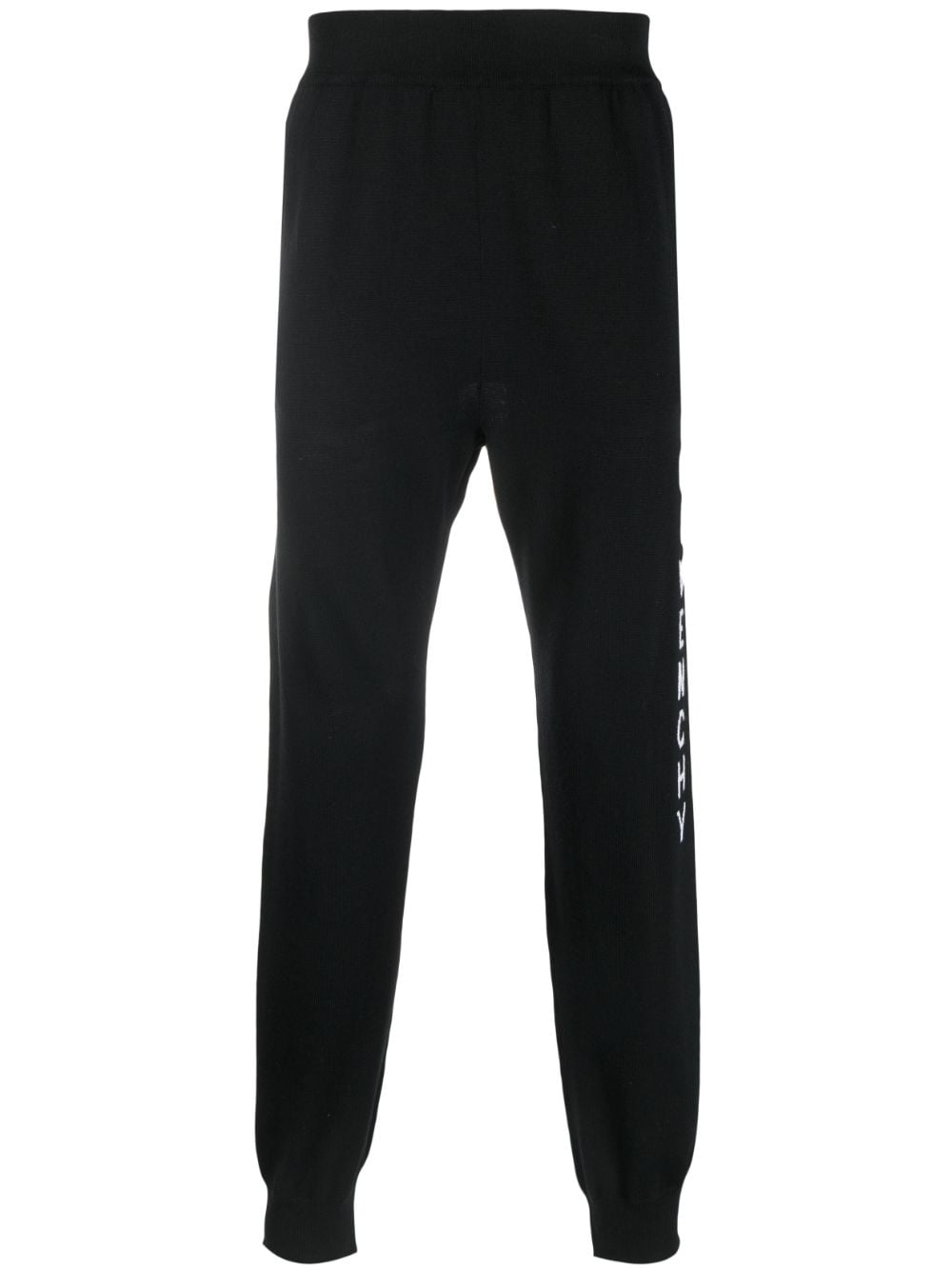 Intarsia-Knit Logo Track Pants