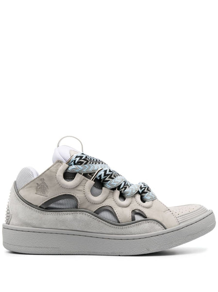 Curb Chunky Leather Sneakers