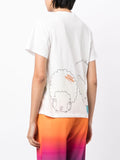 X Javier Calleja Cartoon-Print Organic-Cotton T-Shirt
