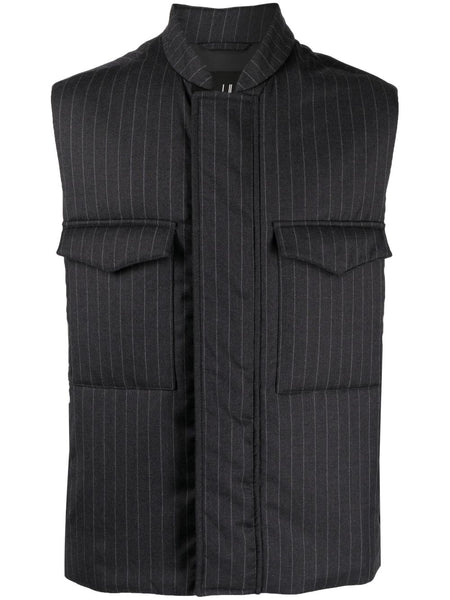 Striped Wool Gilet