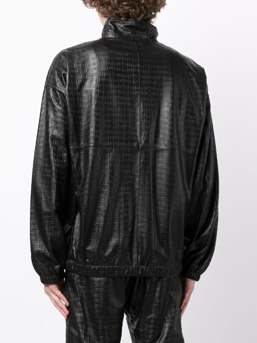 Embossed-4G Leather Jacket
