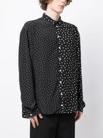 Polka-Dot Long-Sleeve Shirt