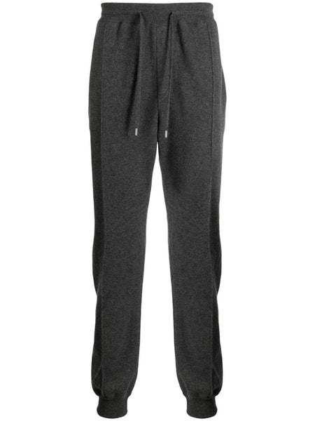 Drawstring Cashmere Blend Track Pants